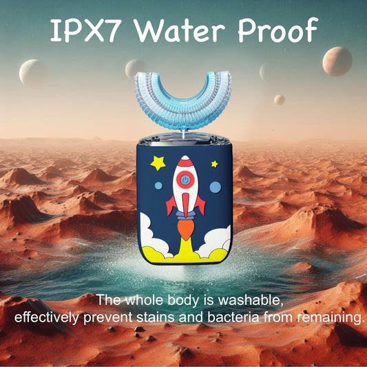 “Premium U-Shape Sonic Toothbrush – Dentist-Inspired Design”